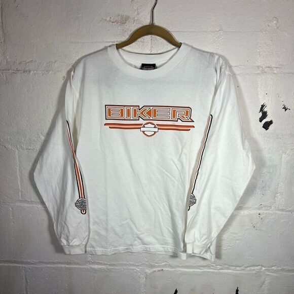 Vintage Harley Davidson Long Sleeve Shirt - Picture 1 of 9